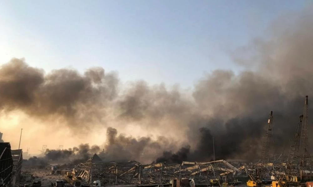 Ισοδύναμη με σεισμό 4,5 Ρίχτερ η έκρηξη στη Βηρυτό